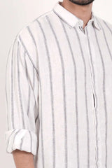 Men's Casual Shirt (White)