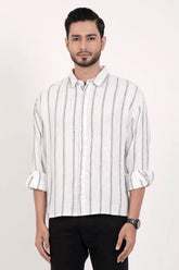 Men's Casual Shirt (White)
