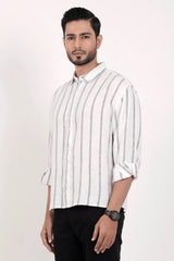 Men's Casual Shirt (White)