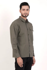Men's Casual Shirt (Dk. Sage)