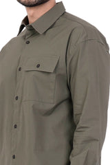 Men's Casual Shirt (Dk. Sage)