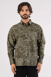 Men's Casual Shirt (Sage Green)