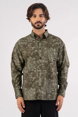 Men's Casual Shirt (Sage Green)