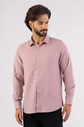 Men's Casual Shirt (Mauve)