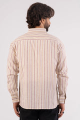 Men's Casual Shirt (Beige)