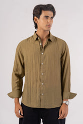 Men's Casual Shirt (Olive)