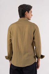 Men's Casual Shirt (Olive)