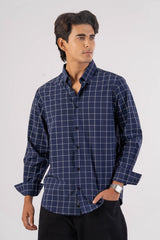 Men's Casual Shirt (Navy)