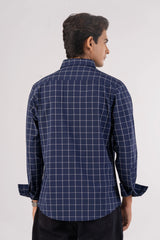 Men's Casual Shirt (Navy)