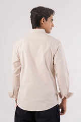 Men's Casual Shirt (Lt. Beige)
