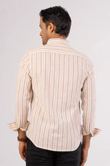 Men's Casual Shirt (Beige)