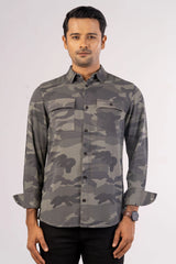 Men's Casual Shirt (Camo)