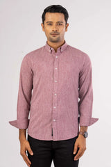 Men's Casual Shirt (Lt. Maroon)