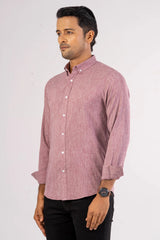 Men's Casual Shirt (Lt. Maroon)