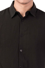 Men's Short Sleeve Shirt (Black)
