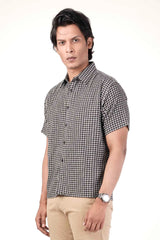 Men's Short Sleeve Shirt (Black)