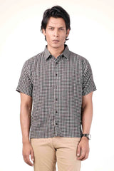 Men's Short Sleeve Shirt (Black)