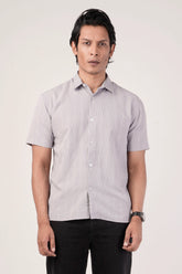 Men's Short Sleeve Shirt (Grey)