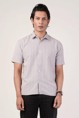Men's Short Sleeve Shirt (Grey)