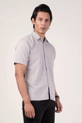 Men's Short Sleeve Shirt (Grey)