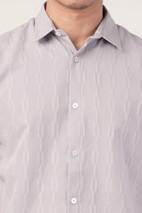 Men's Short Sleeve Shirt (Grey)
