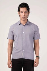 Men's Short Sleeve Shirt (Grey)
