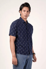 Men's Short Sleeve Shirt (Dk. Navy)
