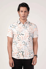 Men's Short Sleeve Shirt (Multi Printed)