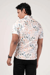 Men's Short Sleeve Shirt (Multi Printed)