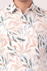 Men's Short Sleeve Shirt (Multi Printed)