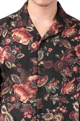 Men's Short Sleeve Shirt (Black)