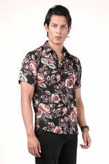 Men's Short Sleeve Shirt (Black)