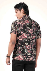 Men's Short Sleeve Shirt (Black)