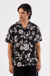 Men's Short Sleeve Shirt (Black)