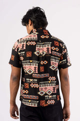 Men's Short Sleeve Shirt (Black)