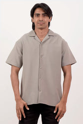 Men's Short Sleeve Shirt (Lt. Grey)