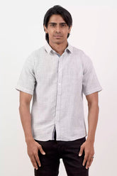 Men's Short Sleeve Shirt (Blue)