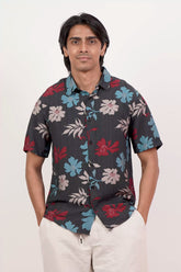 Men's Short Sleeve Shirt (Dk. Navy)