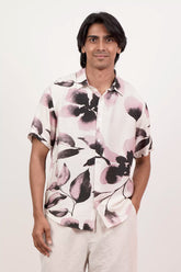 Men's Short Sleeve Shirt (White)