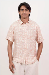 Men's Short Sleeve Shirt (Lt. Cider)