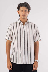 Men's Short Sleeve Shirt (White)