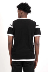 Men's Sweater T-Shirt (Black)