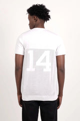 Men's Sweater T-Shirt (White)