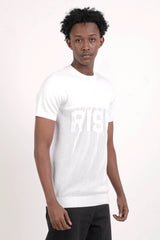 Men's Sweater T-Shirt (White)