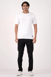 Men Sweater T-Shirt (White)