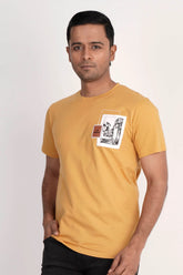 Men T-Shirt (Mustard)