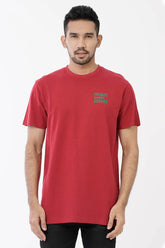 Men's T-Shirt (Dark Red)