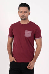 Men T-Shirt (Maroon)