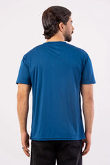 Men's T-Shirt (Peacock Blue)
