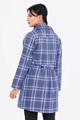 Women's Blazer (Blue Check)